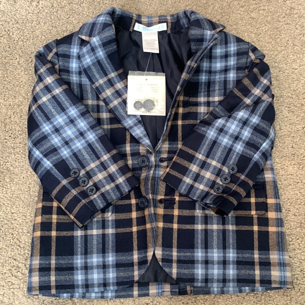 Janie and Jack Boys Blazer Jacket 12 to 18 months